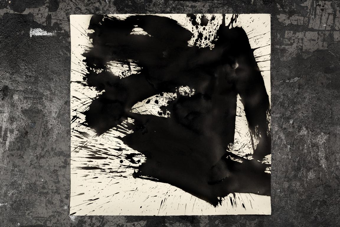 schwarzer Schädel, abstrakter Schädel, Unvergänglichkeit, Kunst, abstrakte Kunst, Berliner Künstler